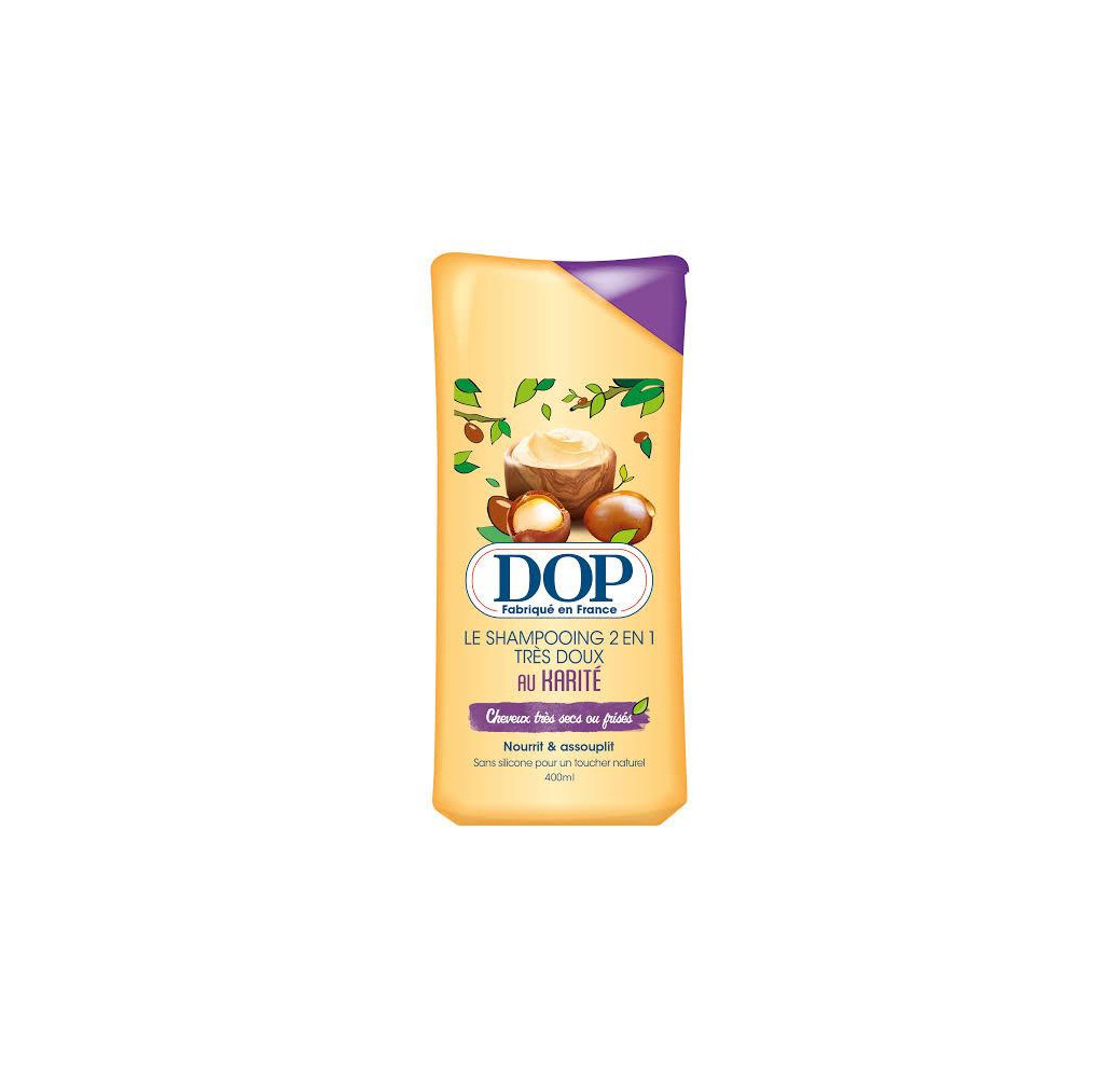 DOP – Shampooing Très Doux 2‑en‑1 au Karité