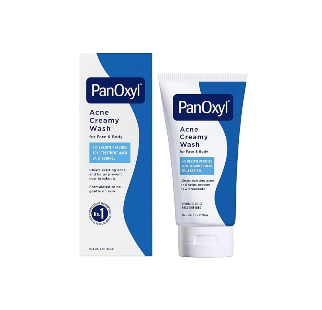 Acne Cream Wash 4% Benzoyl Peroxide – PanOxyl