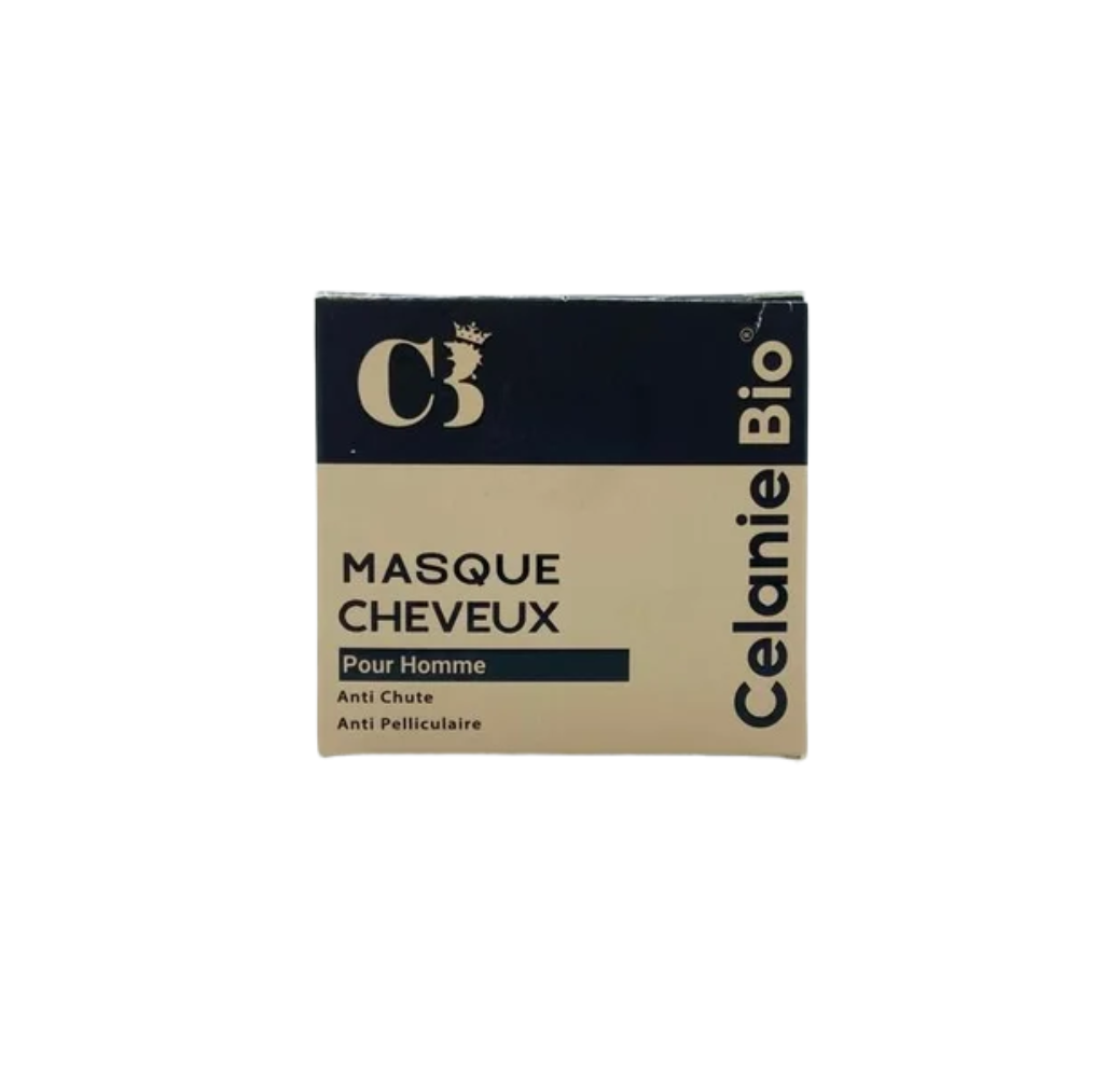 Masque Cheveux Pour Homme – Celanie Bio